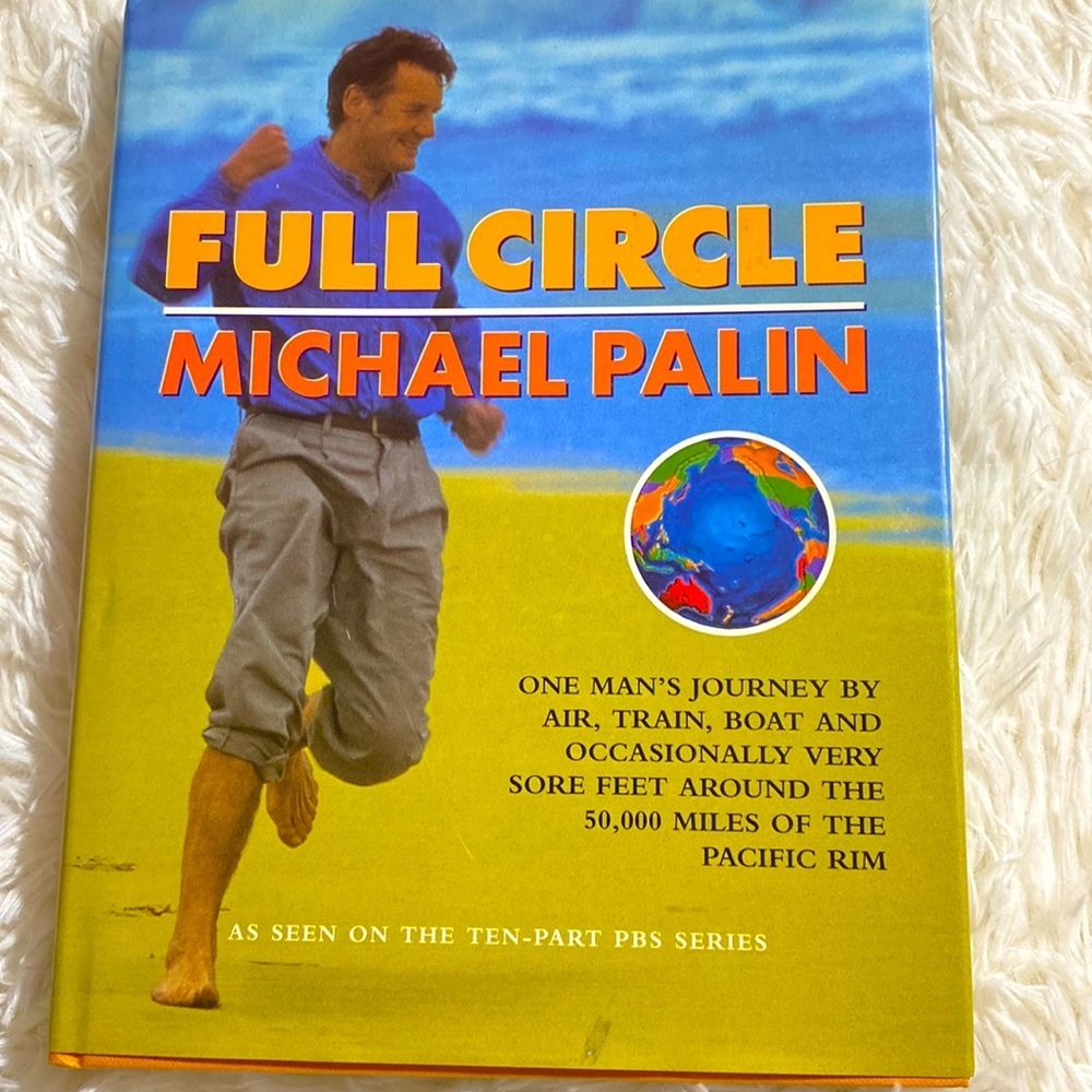 MONTY PYTHON star MICHAEL PALIN - FULL CIRCLE PBS World Travel Hardback …